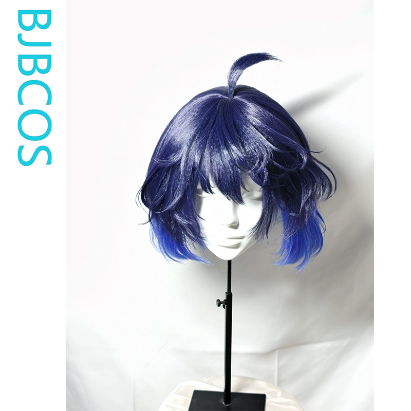 [Styled Wig]Seele Vollerei Cos - огляд і ціна Anime Cosplay Blue Hair