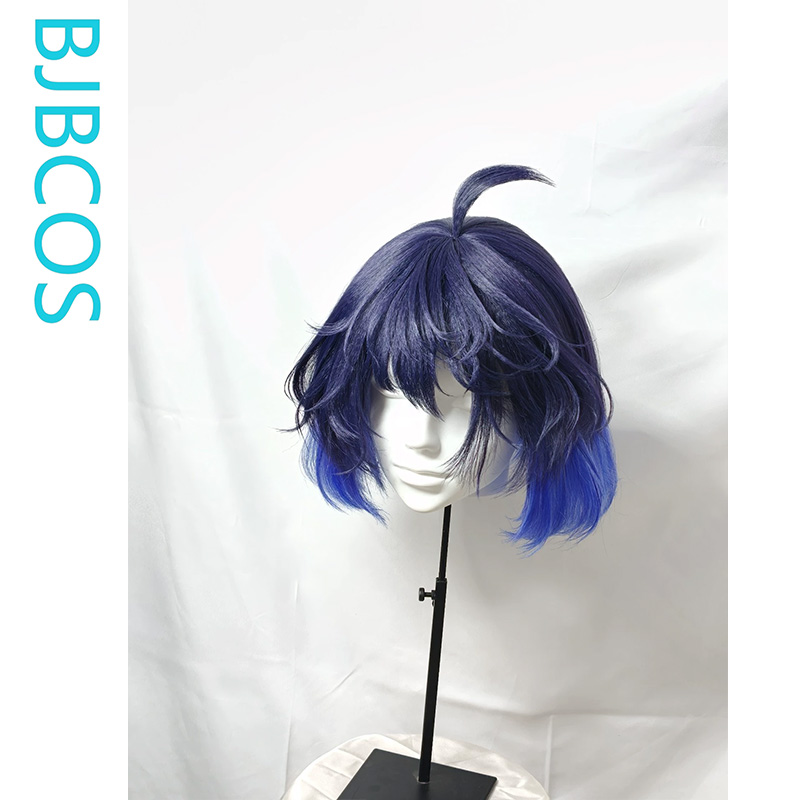 [Styled Wig]Seele Vollerei Cos - огляд і ціна Anime Cosplay Blue Hair