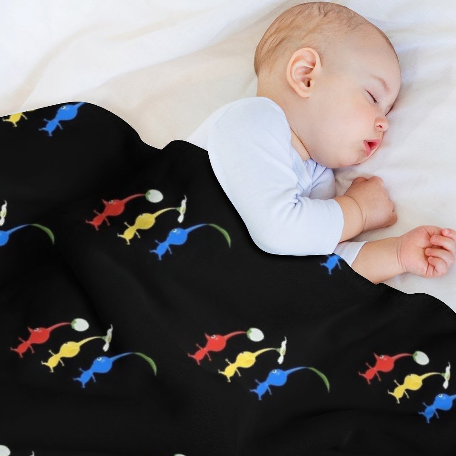 3 Pikmin Running Throw Blanket - огляд і ціна Anime Cosplay Idea